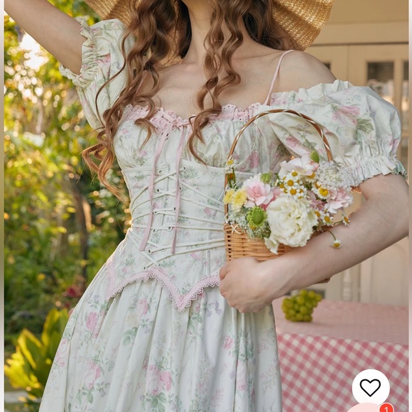 Lacemade Dresses & Skirts - Fleur Poetry Corset Dress